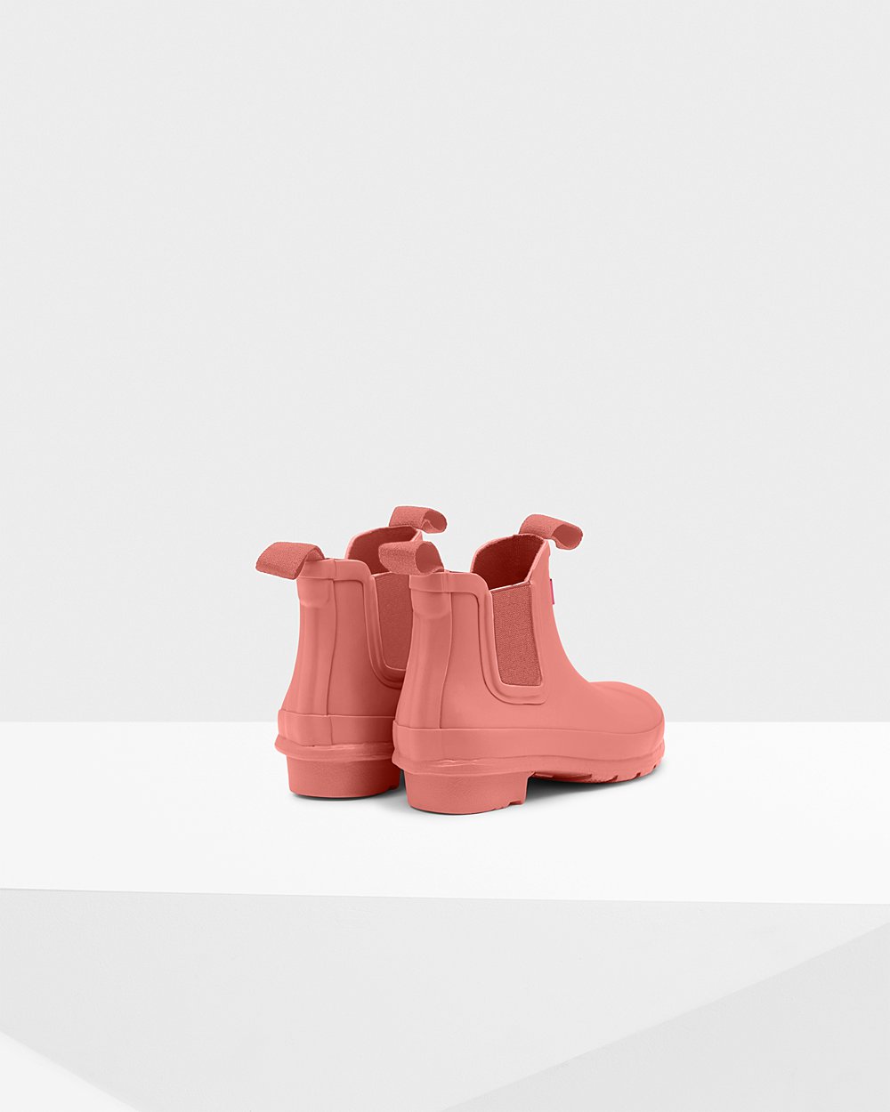 Botas Chelsea Hunter Niños - Original Big - Rosas - OIDTKPR-73